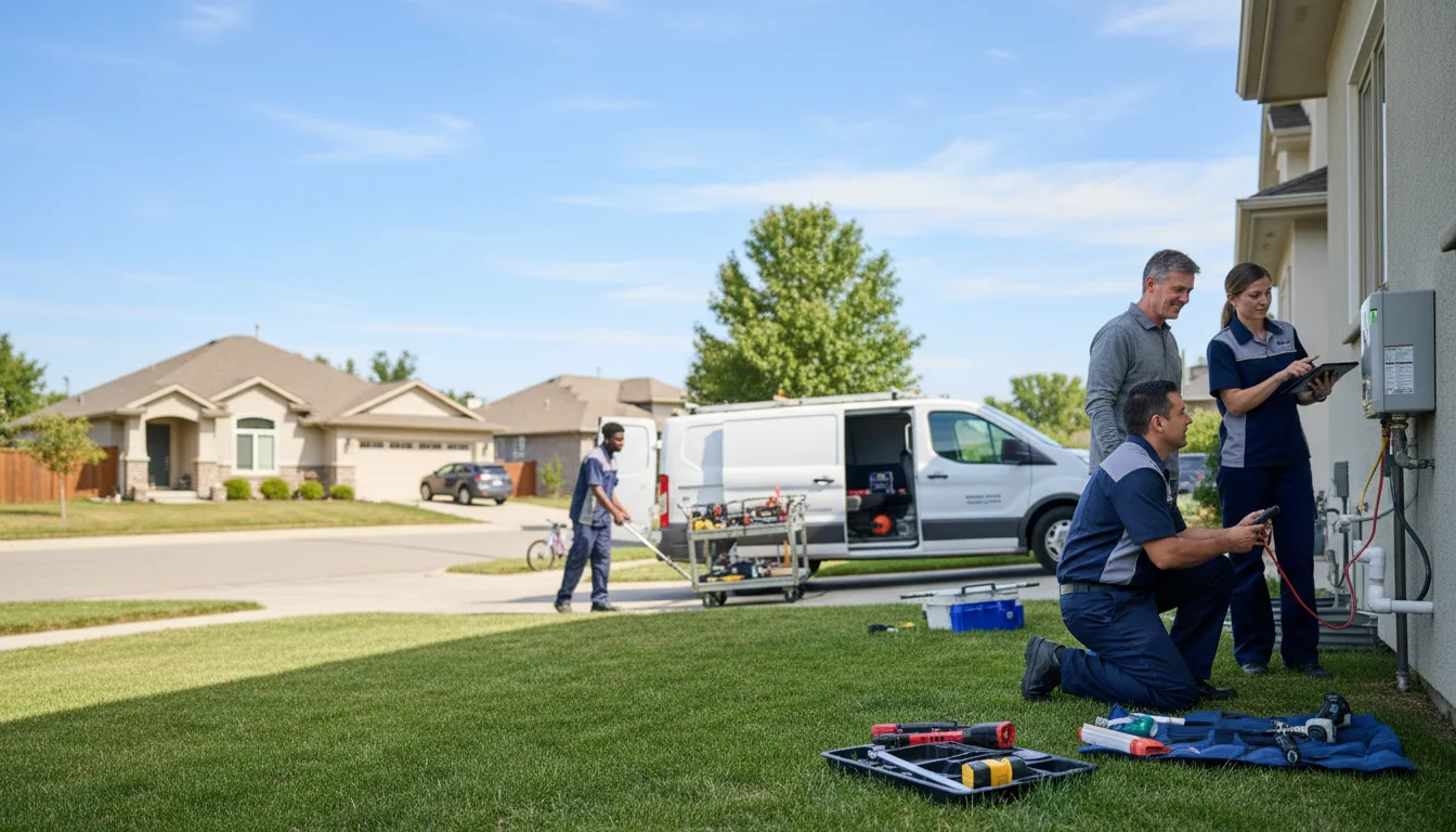 Tankless water heater service in Tropic, UT